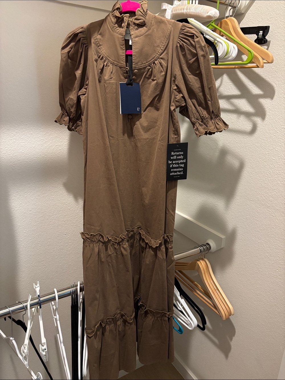 Tuckernuck pomander place brown Selena maxi dress
